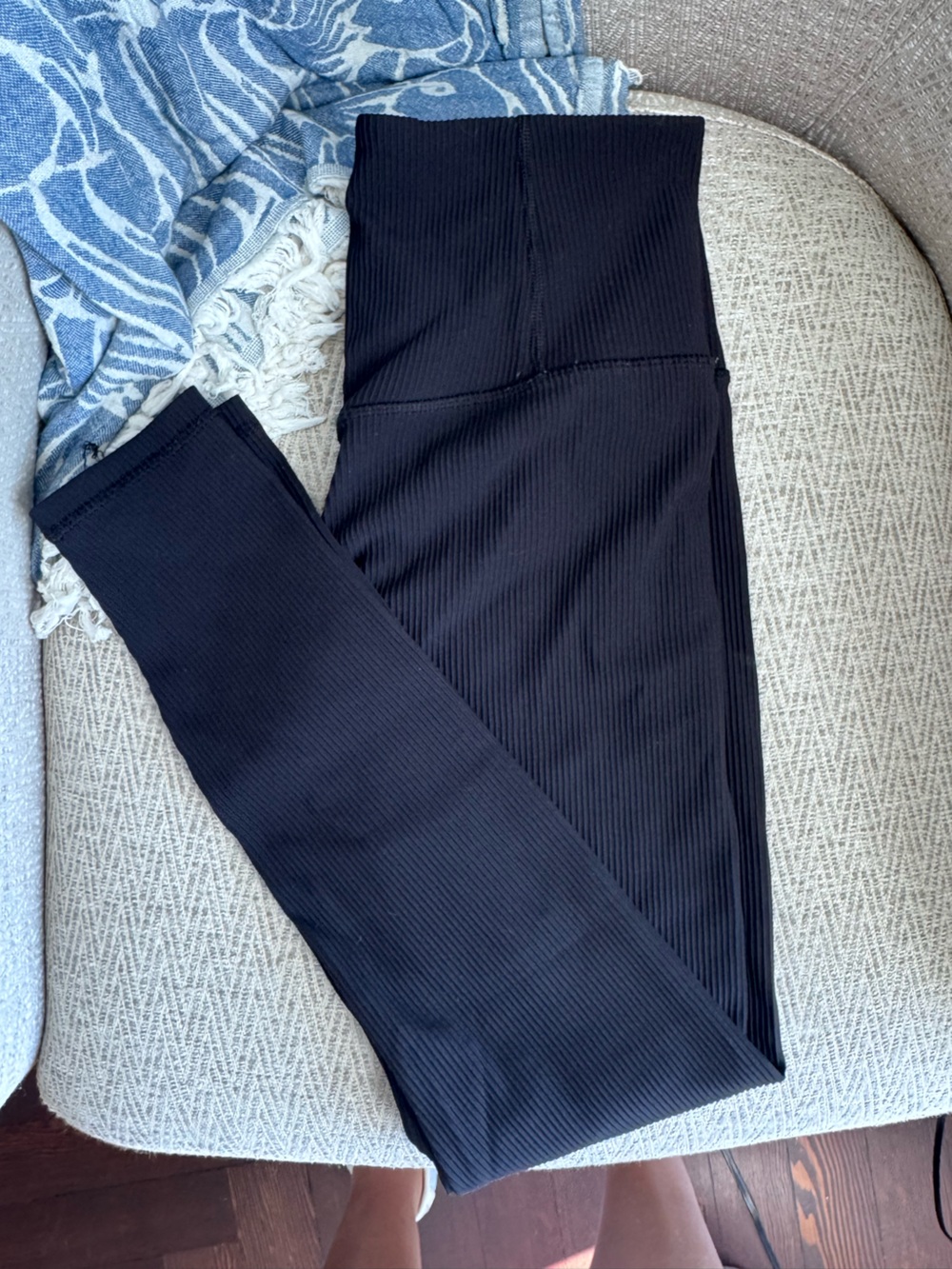 Athleta Ribbed elation leggings